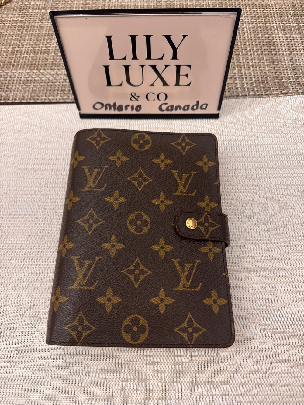 Louis Vuitton Monogram Agenda MM